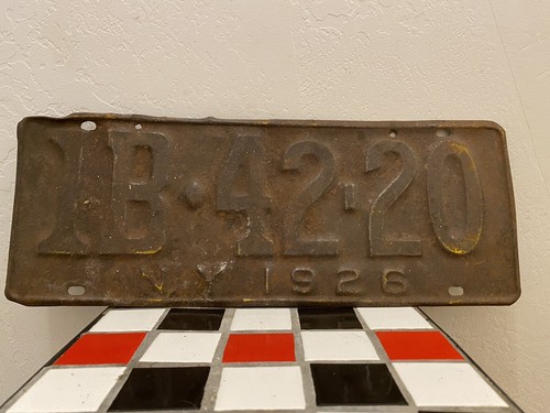 1926 new york - new, license
