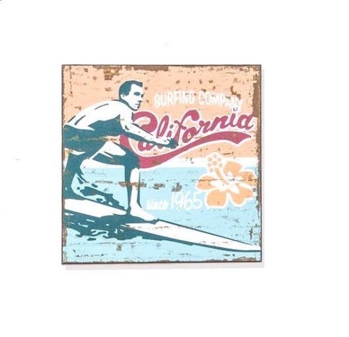 Tableau cadre bois surf - cadre,