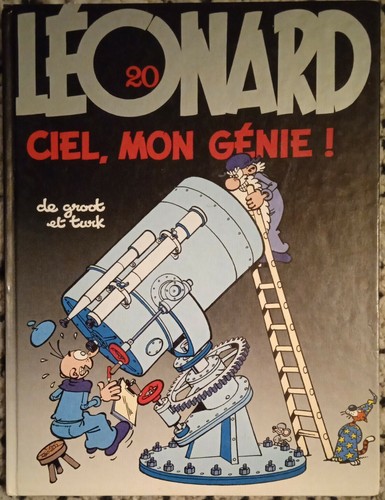 Léonard ciel mon génie bd - mon, (bd