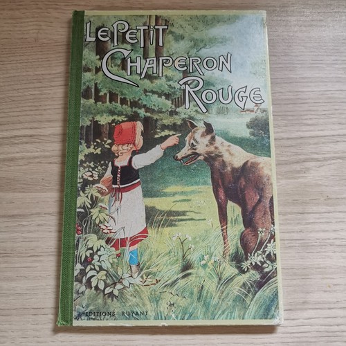 Ancien livre petit chaperon - livre, le