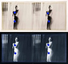 photo NEGATIF verre NU