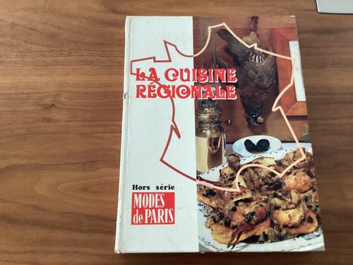 Livre cuisine régionale - livre,