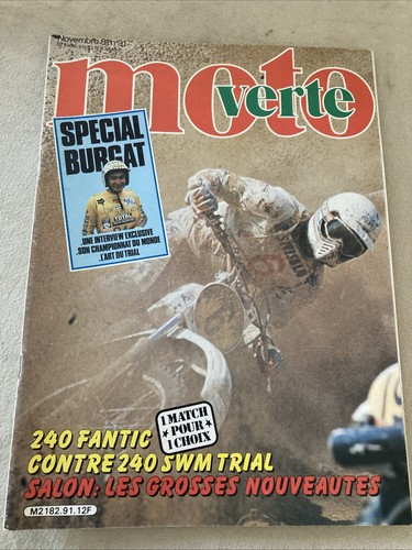 Moto verte 1981 - verte,