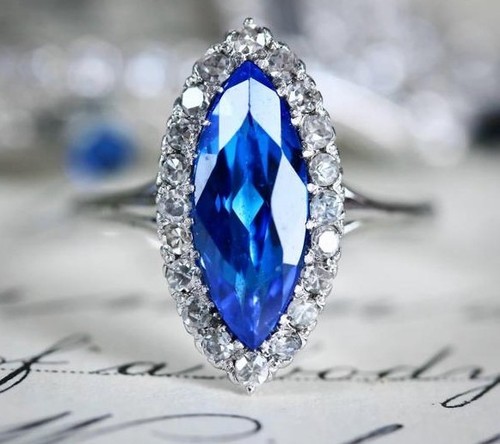 Bague fiançailles vintage - bague, de