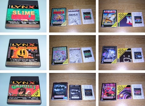 Atari lynx jeux - lynx,