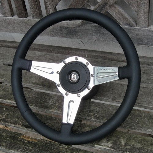 Volant cuir moto lita lecarra - volant,
