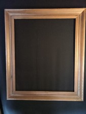 Cadre moulure pin ancien en