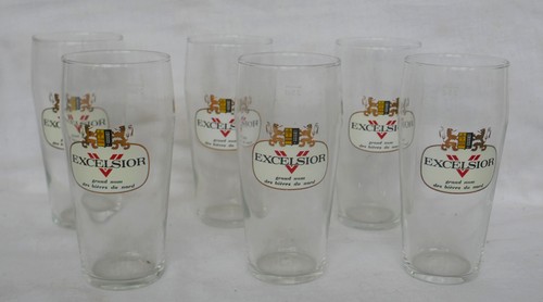 Verres biere excelsior - 6,