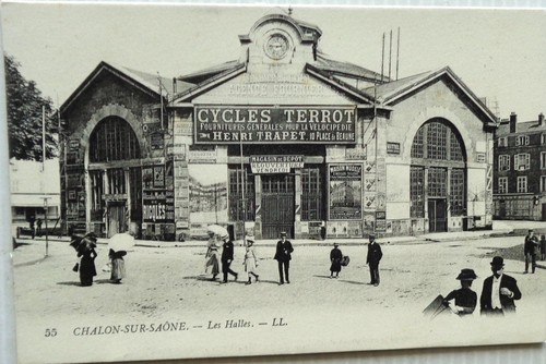 Chalons sur saône - cpa, les