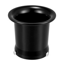 55mm Cornet D'Admission De Moto En Alliage D'Alupour Minium Noir