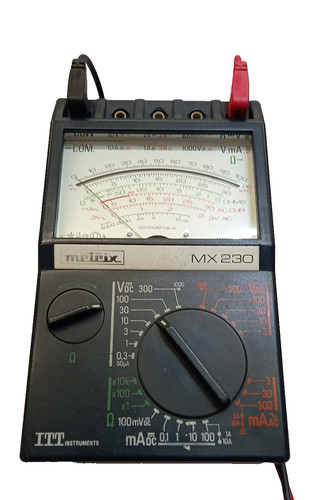 Metrix 230 multimetre - metrix, mx