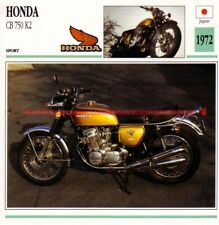 HONDA CB 750 Four K2 1972 : Fiche Moto #001109