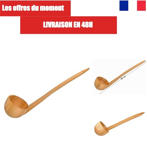 Louche bois cerisier - en, de