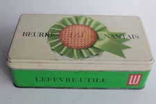 Boîte Biscuits tôle Beurré