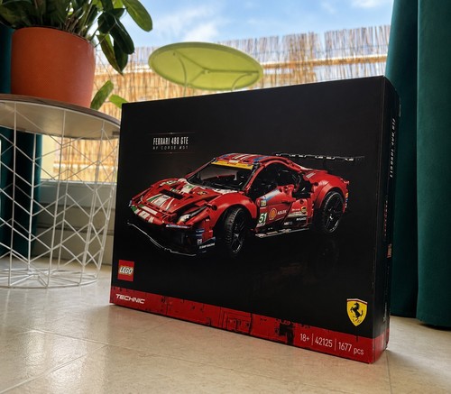Lego technic ferrari 488 - technic:, gte