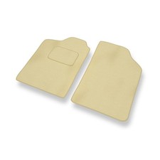 Tapis de sol en velour pour Renault Clio I Hayon (1990-1998) Beige P