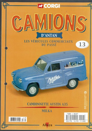 Fascicule altaya corgi camions - altaya,