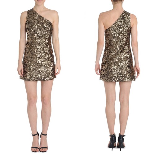 Aqua new gold black sequin - new,