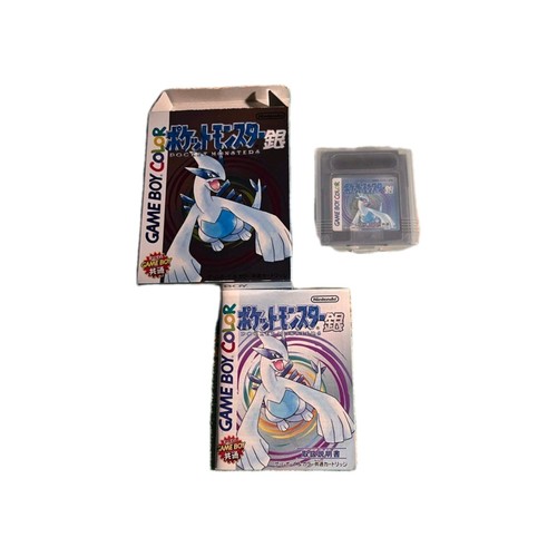 Jeu pokémon version argent - jeu,