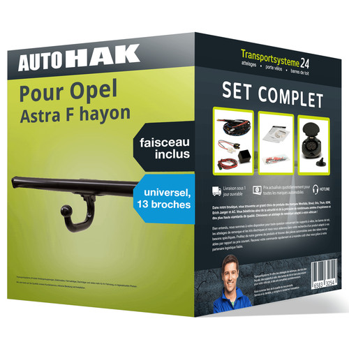 Attelage pour opel astra - pour,