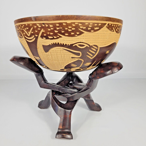 Sculpture art africain cercle - sculpture,
