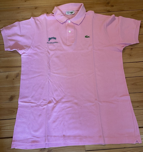 Polo lacoste rose perrier - polo,