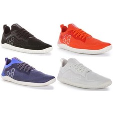 Vivobarefoot Primus Lite Knit Puncture Entraîneur Flamme Hommes UK 6 - 12