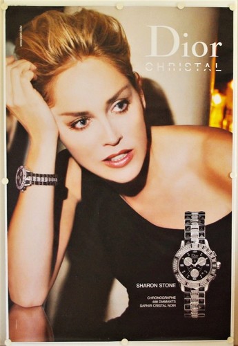 Affiche montre christal dior - montre,