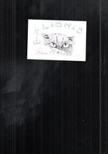 COLLECTION vieux papier ex libris CHAT pierre roller