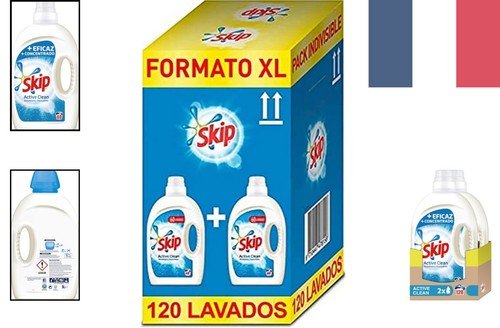 Lot skip lessive liquide - skip,