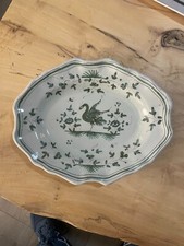Ancien plat en faience de