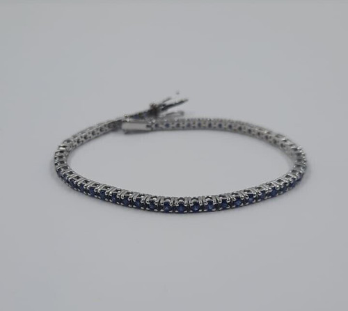 Bracelet rivière blanc 18 - bracelet,
