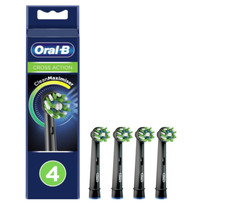 Pack 4 Brossettes Oral B Cross Action Têtes Rechange Brosse à Dents Électrique