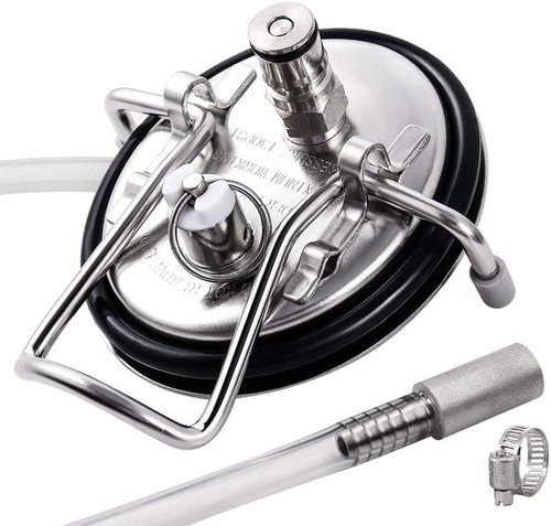 Carbonation keg lid - keg,