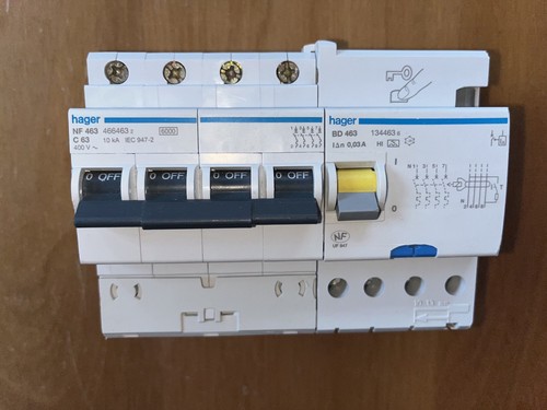 Disjoncteur differentiel tetra - disjoncteur,