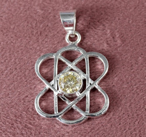 Pendentif solitaire diamant - solitaire,