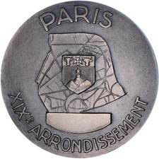 France, Médaille, XIXème