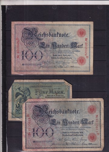 Allemagne billets banque - allemagne,