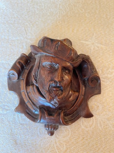 Mascaron bois sculpté - mascaron,