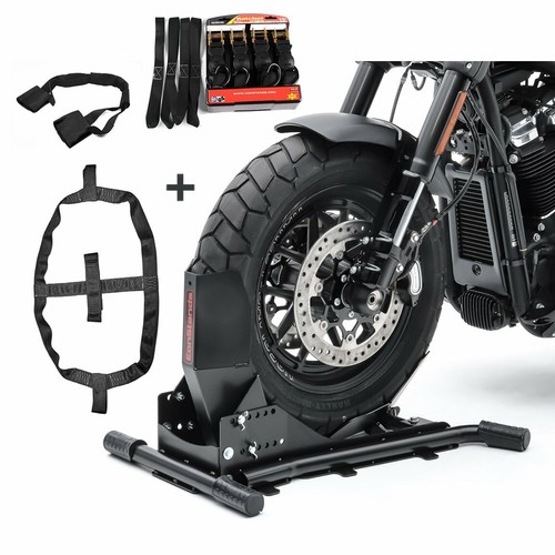 Set bloque roue sangles - +,
