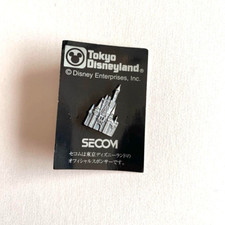 Disney sponsor SECOM Château de Cendrillon Pin Badge Argent Vintage de JP Occ...