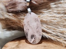 Pendentif en Quartz rose