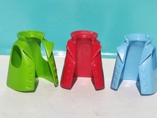 PLAYMOBIL X3 GILETS DIVERS