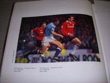 SPORT COUPURE PRESSE EQUIPE PHOTO COULEUR 18 20x13 FOOT MANCHESTER CANTONA CURLE
