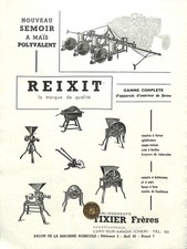 LURY-SUR-ARNON ( 18 ) TIXIER REIXIT / GENTILLY ( 94 )  CEDMA / PUBLICITÉ 1960