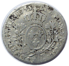 Louis XV 1/10 Écu au bandeau 1745 Aix-en-Provence