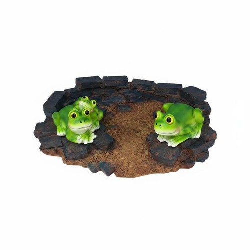 Statue grenouille en - de,