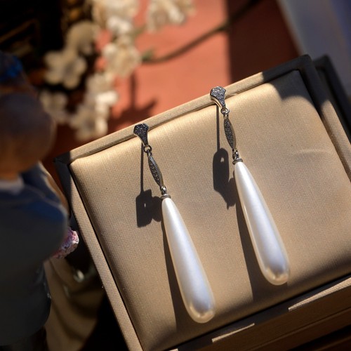Boucles oreilles long - long, art