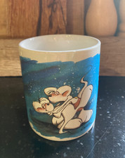 Mug Diddl en céramique, tasse bleu décor de la souris Diddl de Thomas Golitz