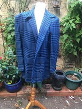 TRES CHIC VESTE BLAZER / BLEUE ET NOIRE LOUIS FERAUD- TRES BELLE MATIERE/VINTAGE